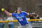 Softball vs Babson  Wheaton College Softball vs Babson College. - Photo by Keith Nordstrom : Wheaton, Softball, Babson, NEWMAC